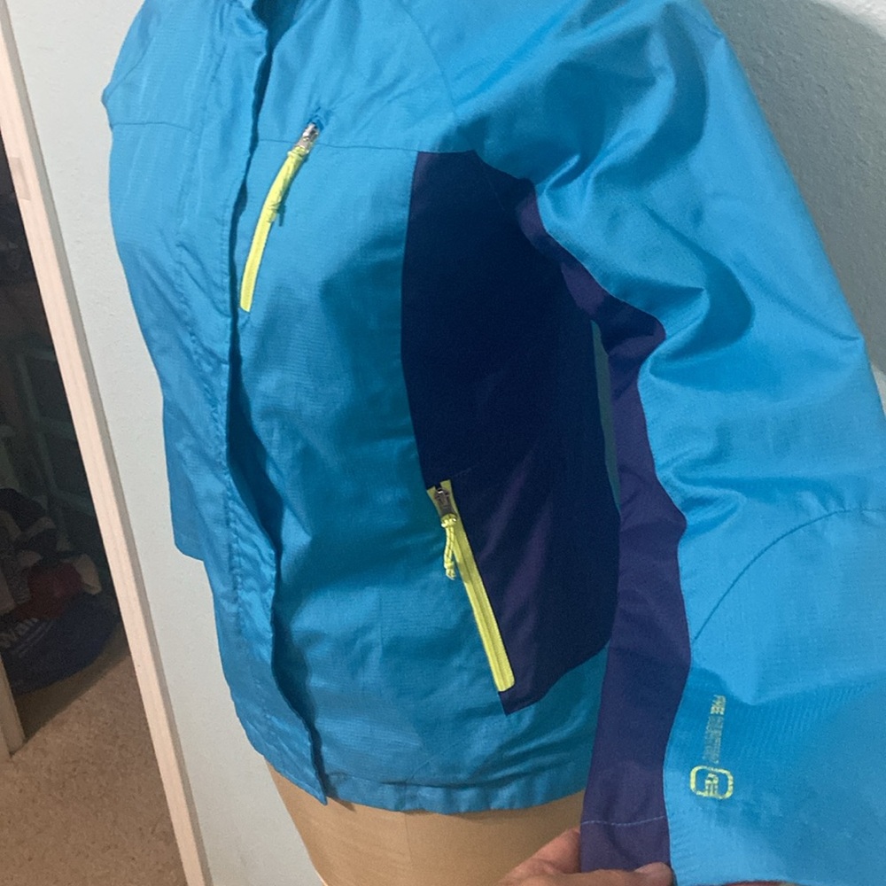 Free Country Windbreaker/ Rain jacket hooded size Medium - Picture 2 of 11